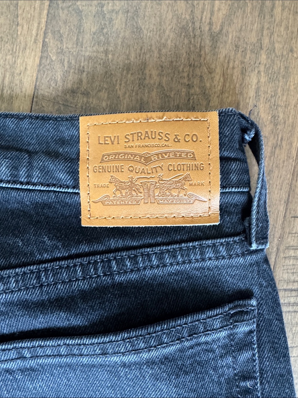 Levi’s Wedgie Bootcut Black size 26 - Picture 4 of 4